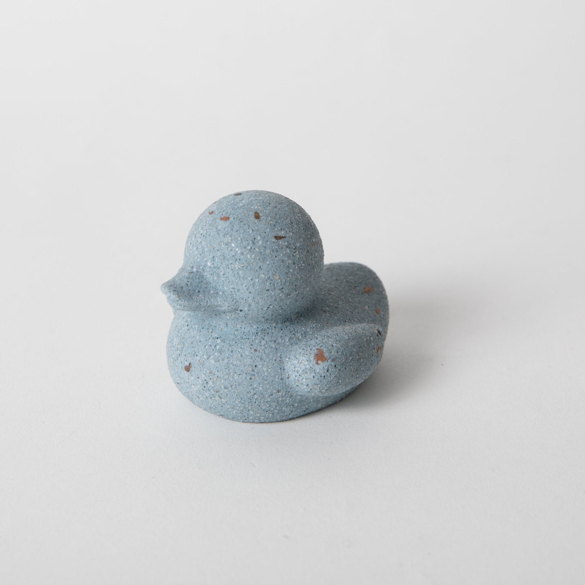 Pretti.Cool Mini “Rubber” Ducky | Light Blue Terrazzo