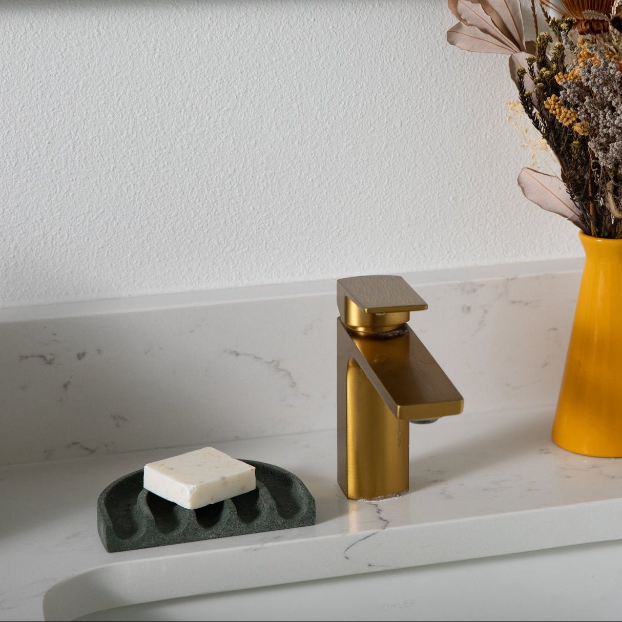 Pretti.Cool Sponge Rest | Dark Green Terrazzo