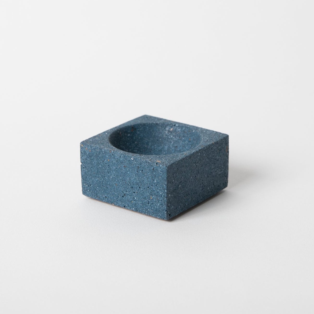 Pretti.Cool Square Incense Holder | Cobalt Terrazzo