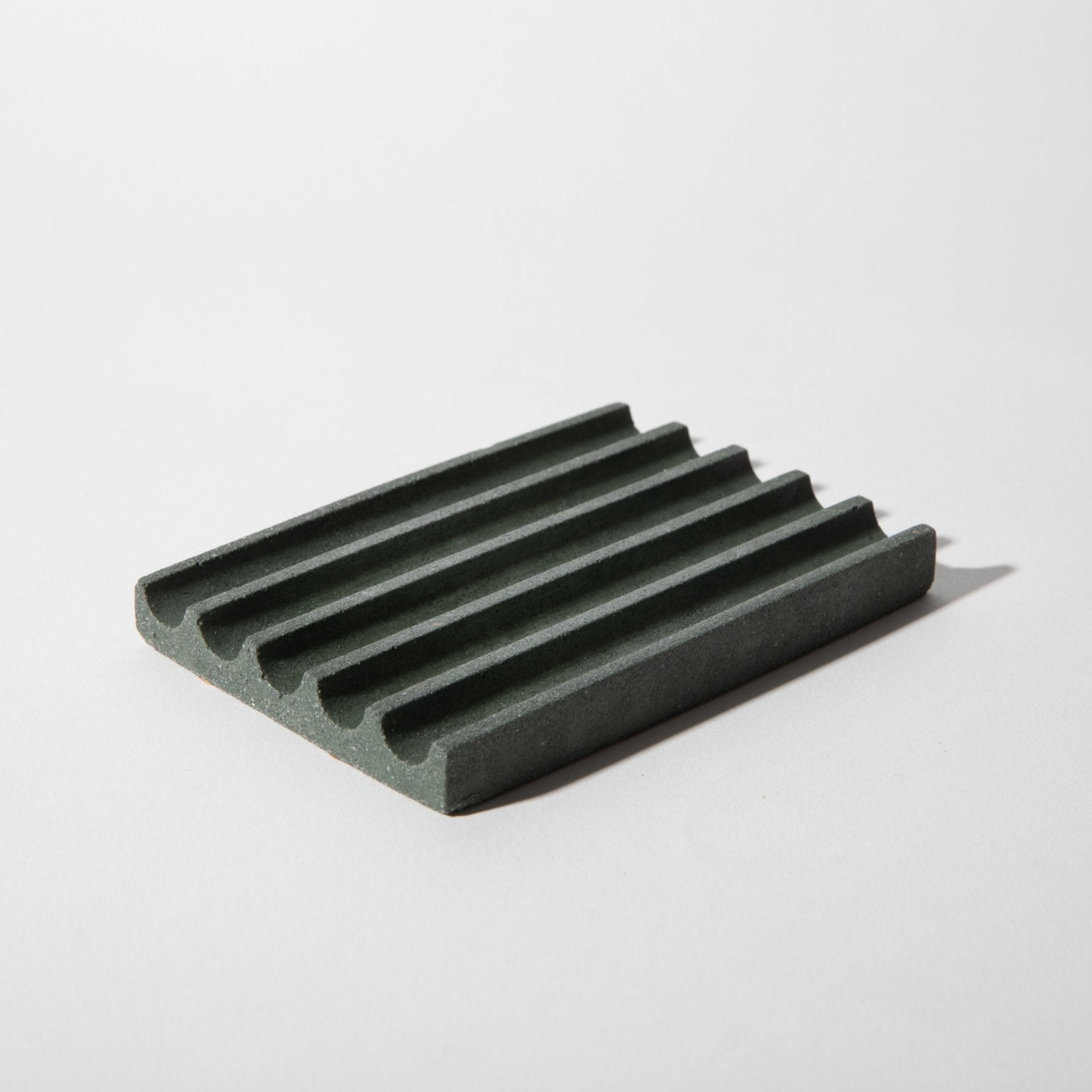 Pretti.Cool Soap Dish | Dark Green Terrazzo