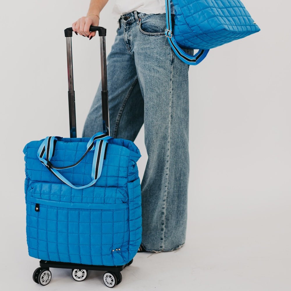 Pretty Simple Original Style Tenley Quilted Tote Roller Bag