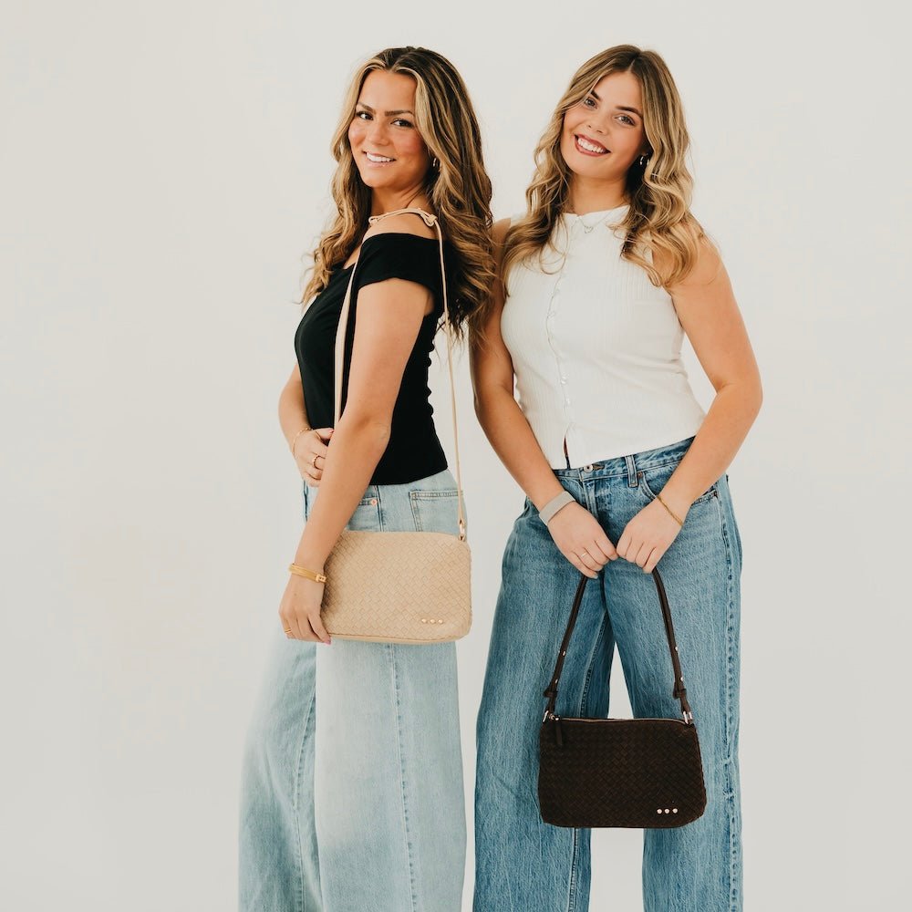 Pretty Simple Suede Harper Hobo Shoulder Bag
