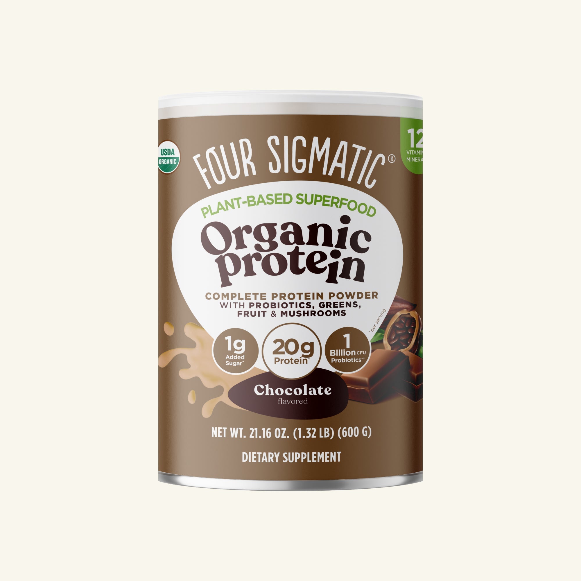 US Four Sigmatic Plant - Based Protein – Chocolate