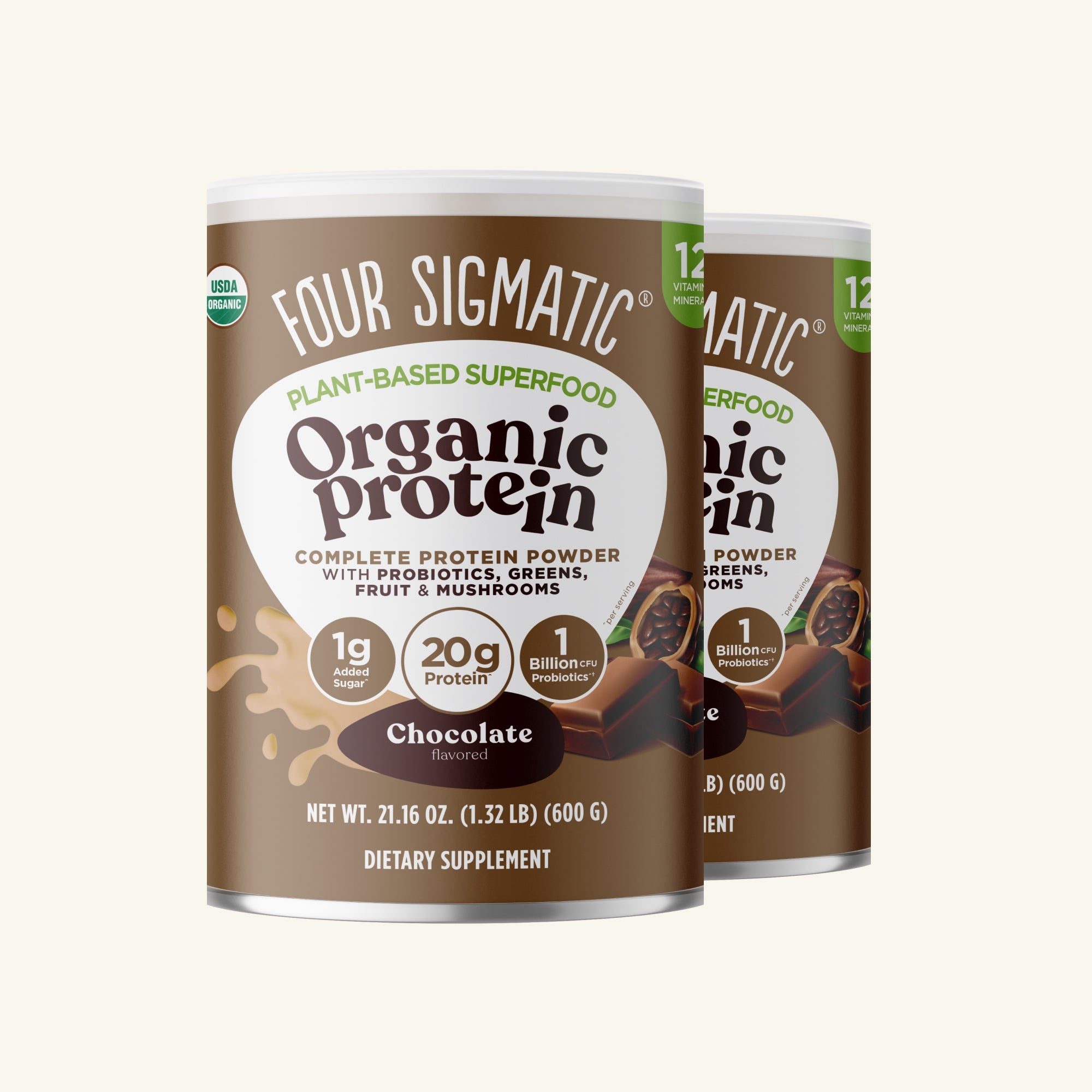 US Four Sigmatic Plant - Based Protein – Chocolate