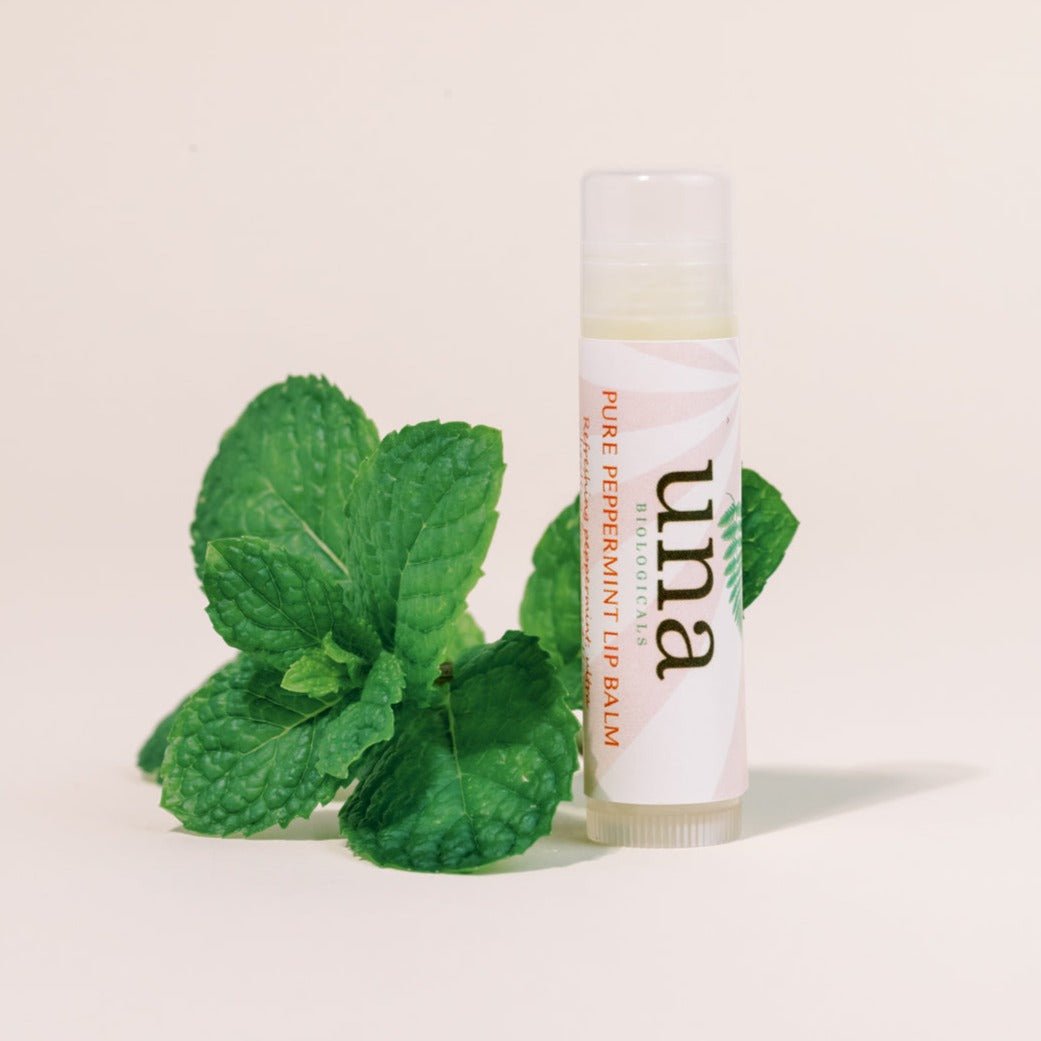 Una Biologicals® Peppermint Organic Lip Balm | Face Care | Una Biologicals Skin Care