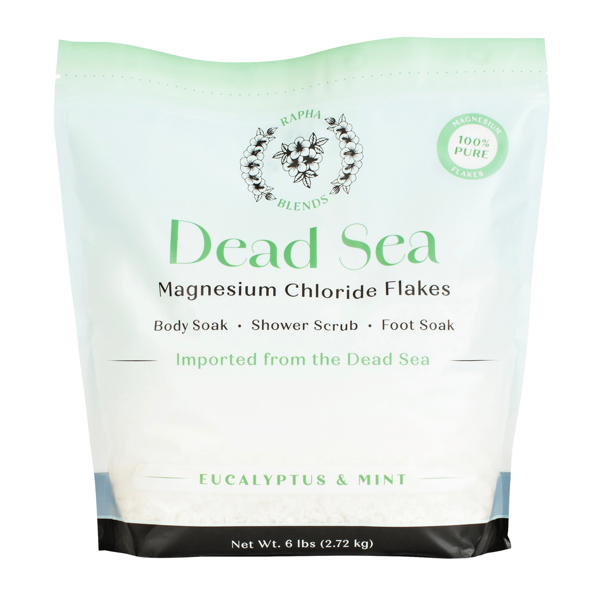 Rapha Blends Pure Dead Sea Magnesium Chloride Flakes