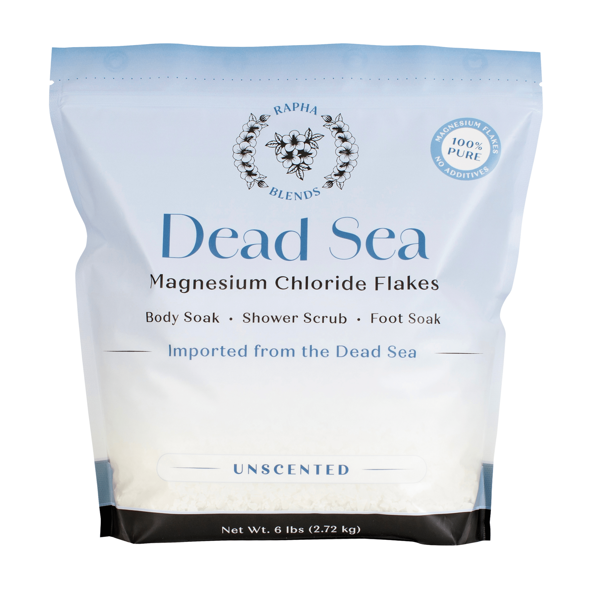 Rapha Blends Pure Dead Sea Magnesium Chloride Flakes