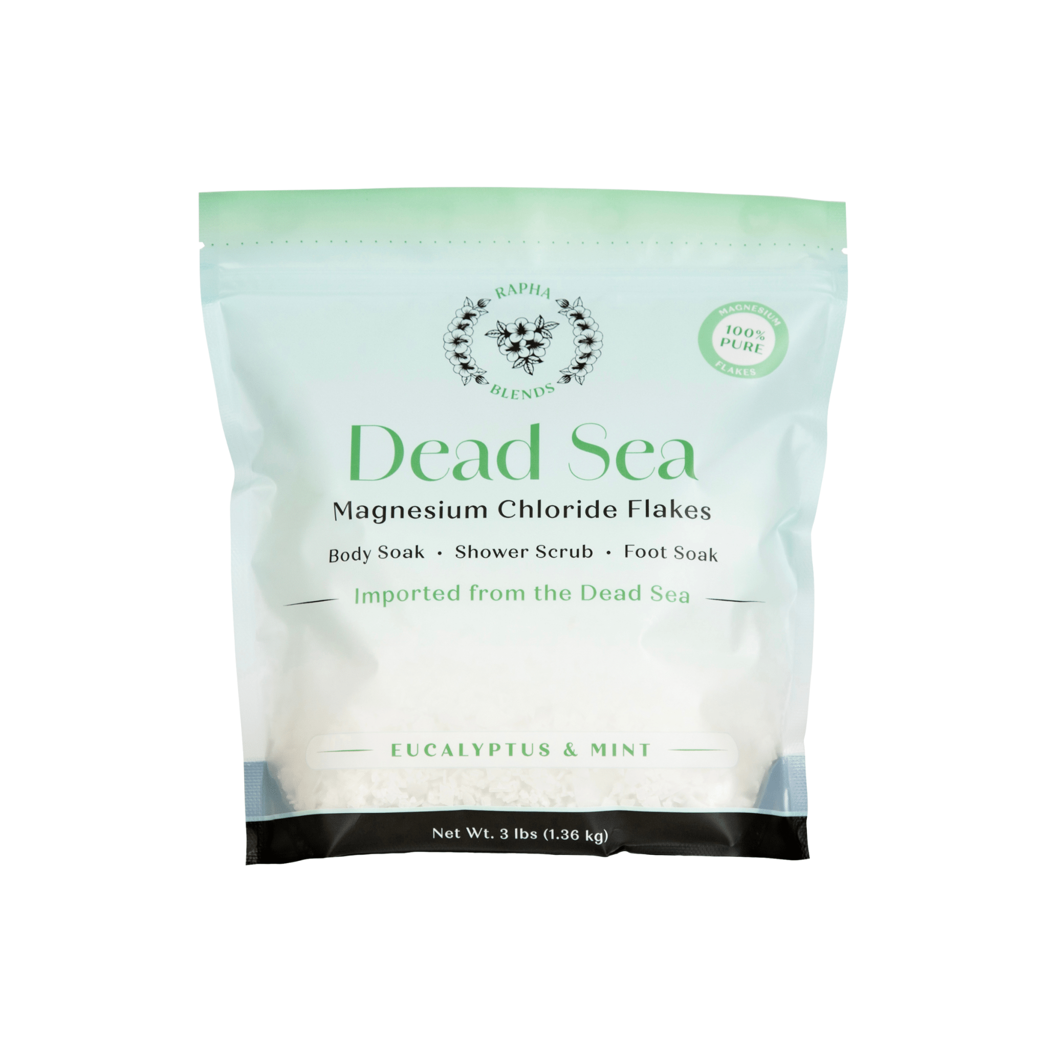 Rapha Blends Pure Dead Sea Magnesium Chloride Flakes