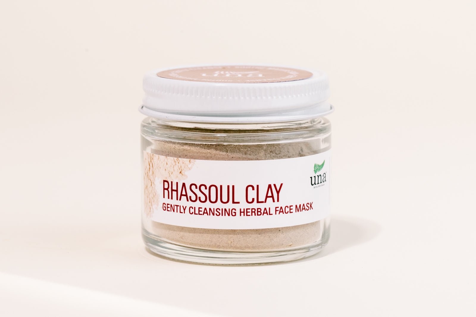 Una Biologicals® Rhassoul Gentle Cleanse Herbal Face Mask | Face Care | Una Biologicals Skin Care