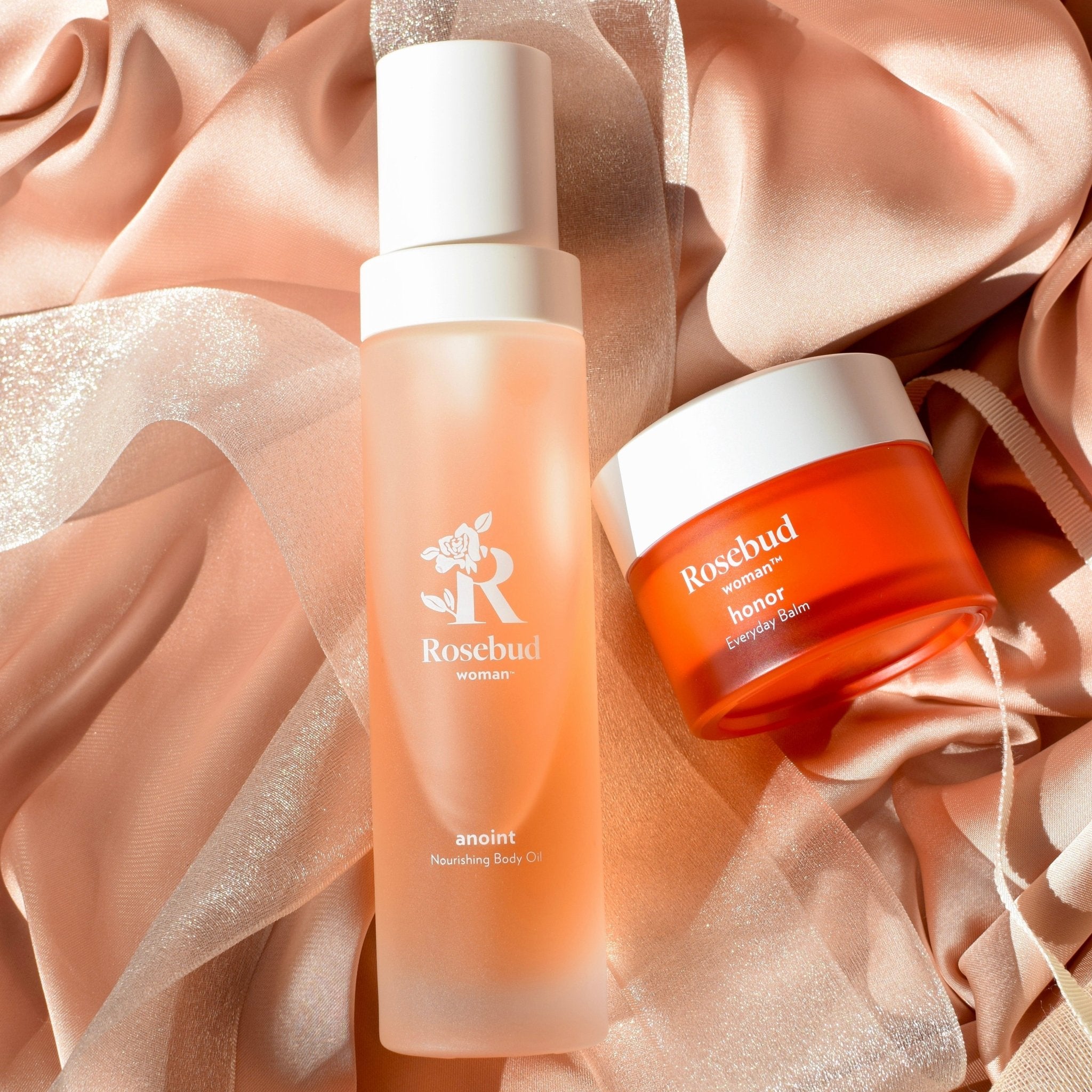 Rosebud Woman Daily Self Love Duo | Honor Everyday Balm + Anoint Nourishing Body Oil (Pre-Order)