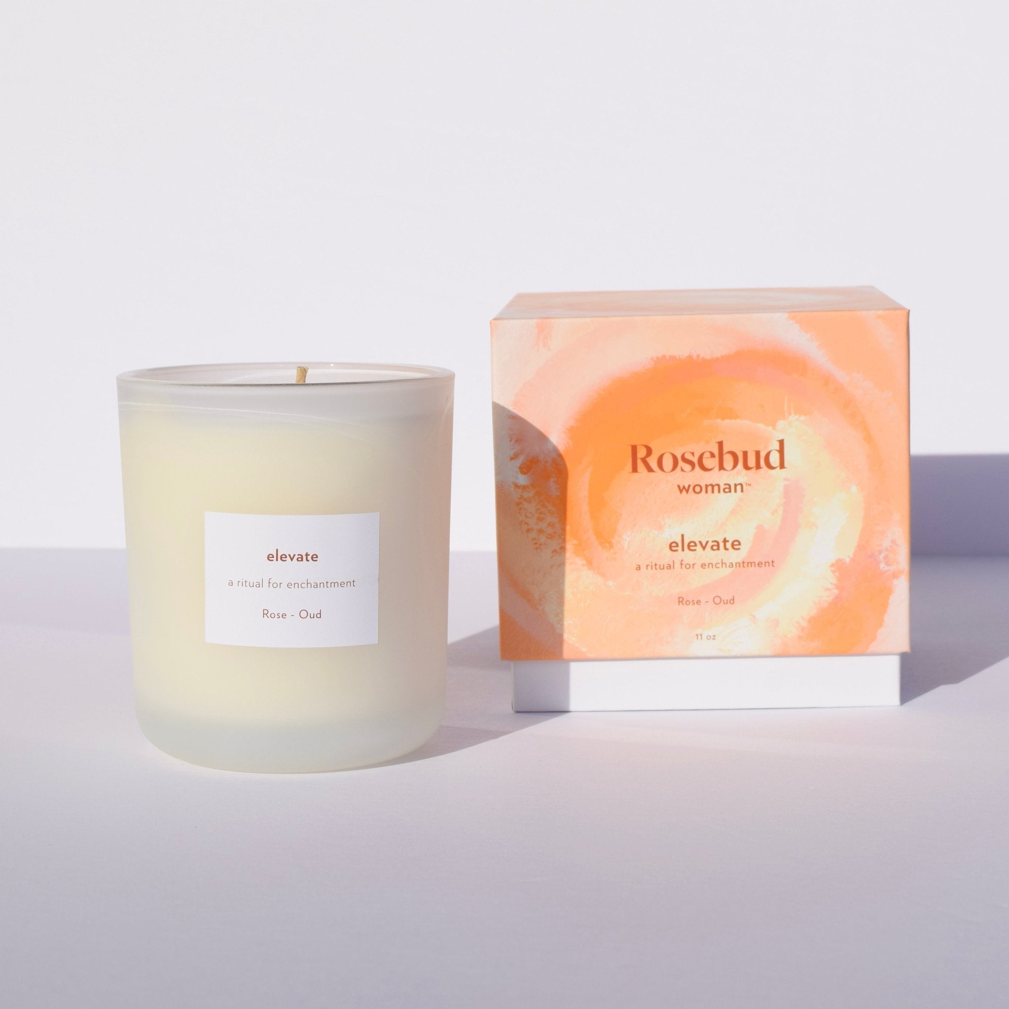 Rosebud Woman Elevate Rose & Oud Ritual Candle (Limited Edition)