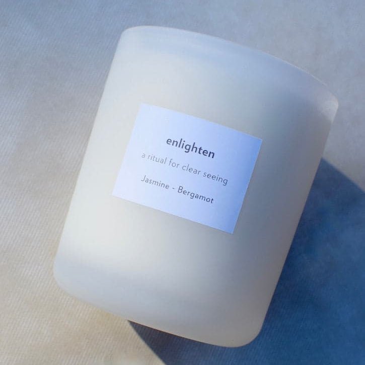 Rosebud Woman Enlighten Jasmine & Bergamot Ritual Candle (Limited Edition)