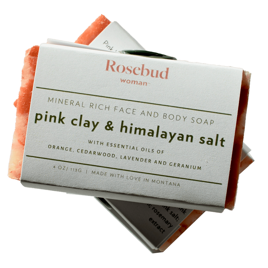 Rosebud Woman Mineral Rich Face and Body Soap *Small Batch*