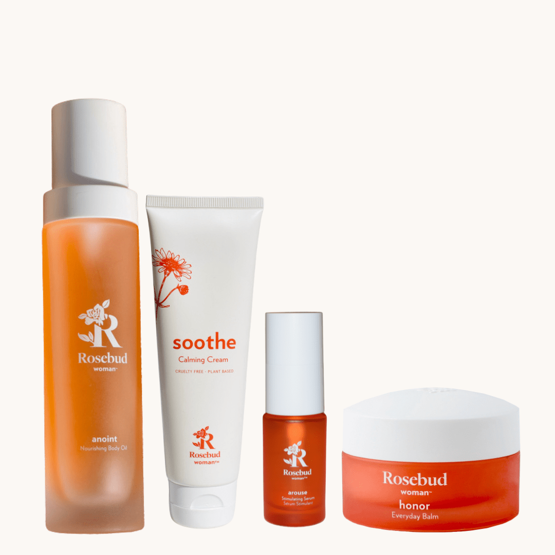 Rosebud Woman The Ritual Kit in Embroidered Bag