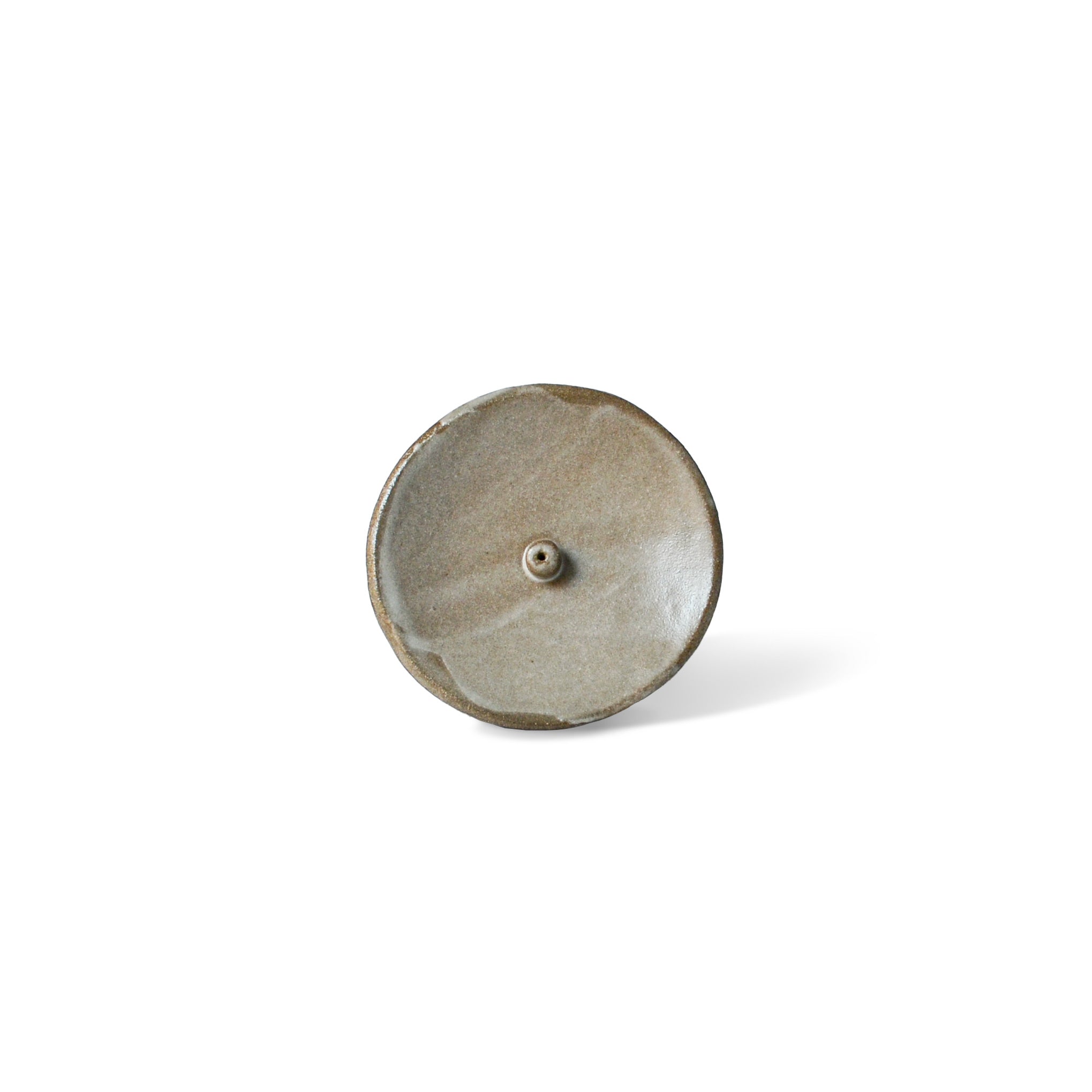 CEDAR AND MYRRH Sand Ceramic Incense Holder