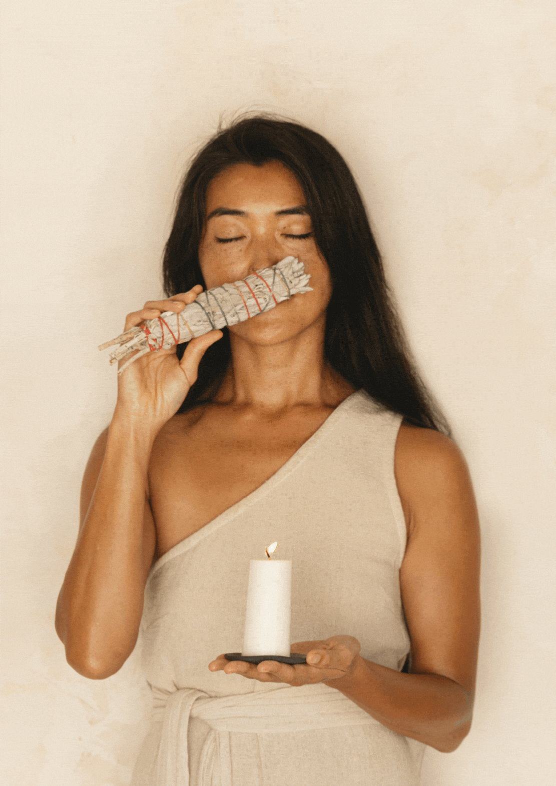 Organic White Sage Smudge Stick - Mini