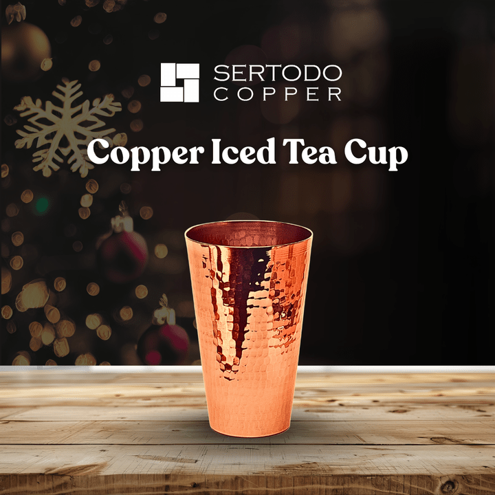 Sertodo Copper Iced Tea Cup