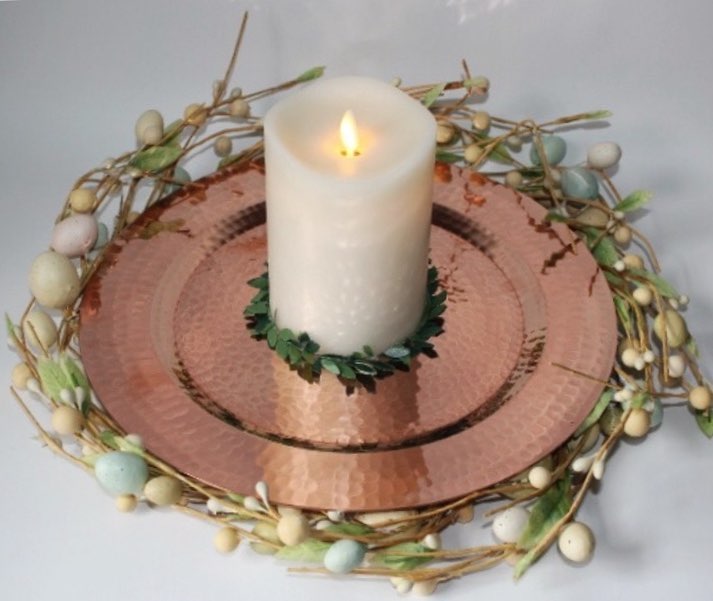 Sertodo Copper Thessaly Round Platter