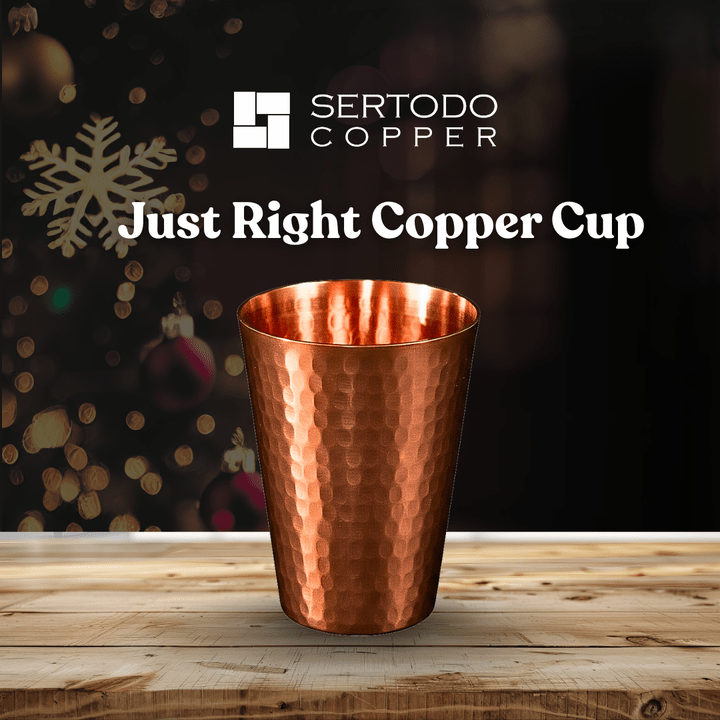 Sertodo Just Right Copper Cup, 10 ounces