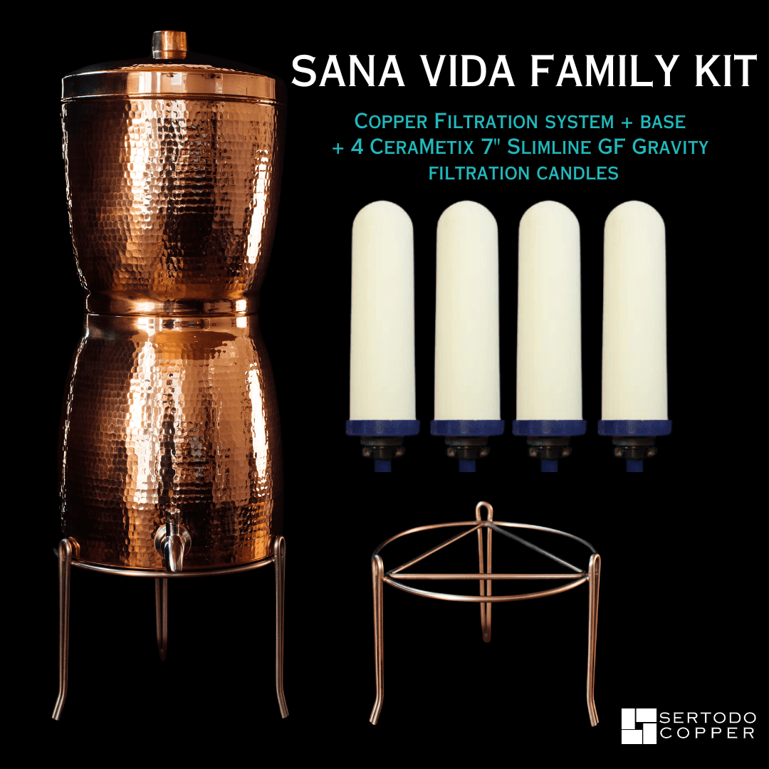Sertodo Sana Vida Copper Water Filtration Systems