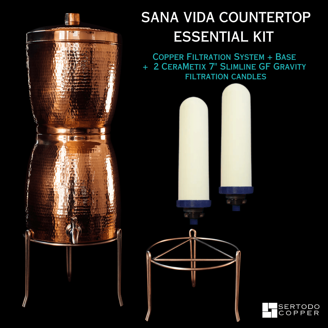 Sertodo Sana Vida Copper Water Filtration Systems