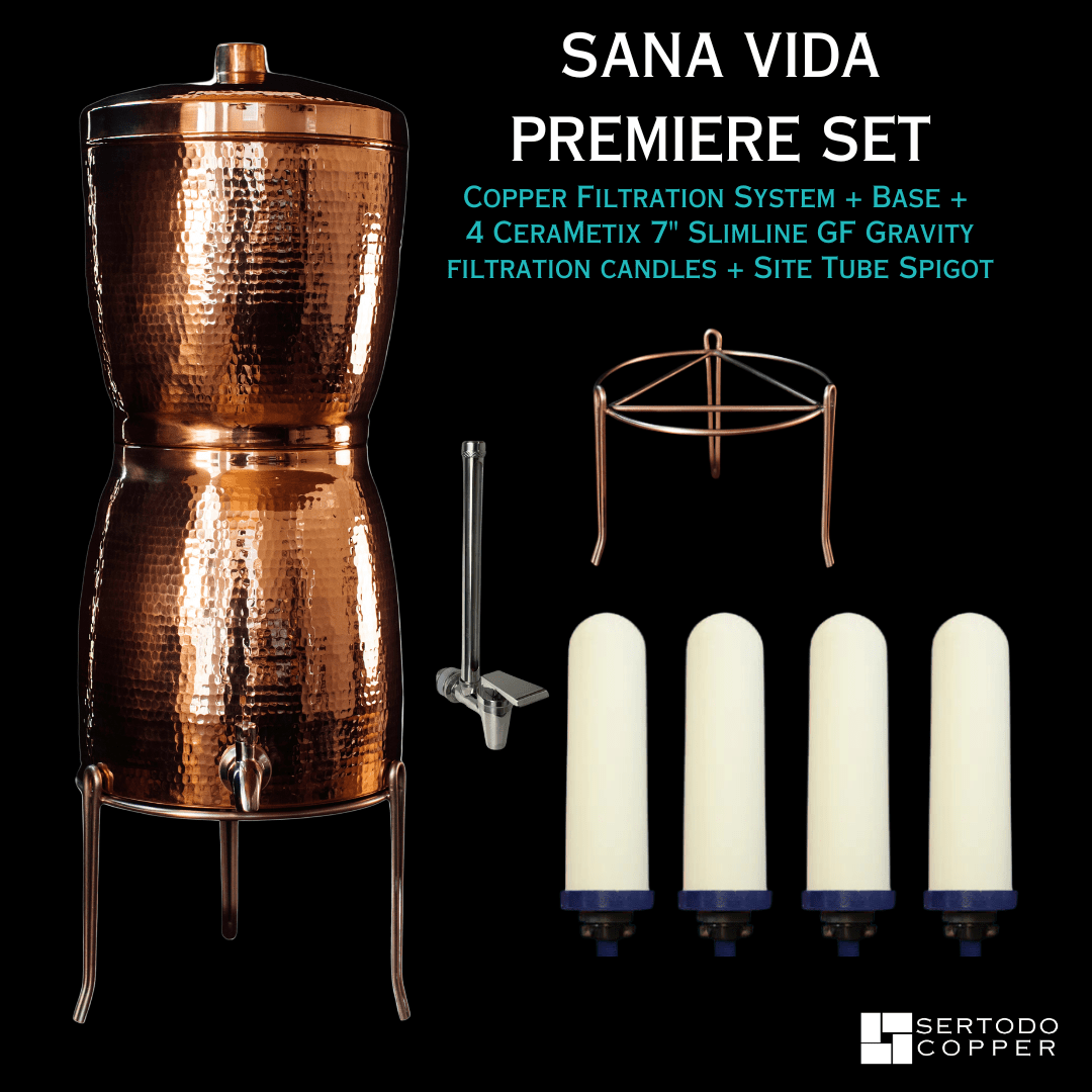 Sertodo Sana Vida Copper Water Filtration Systems