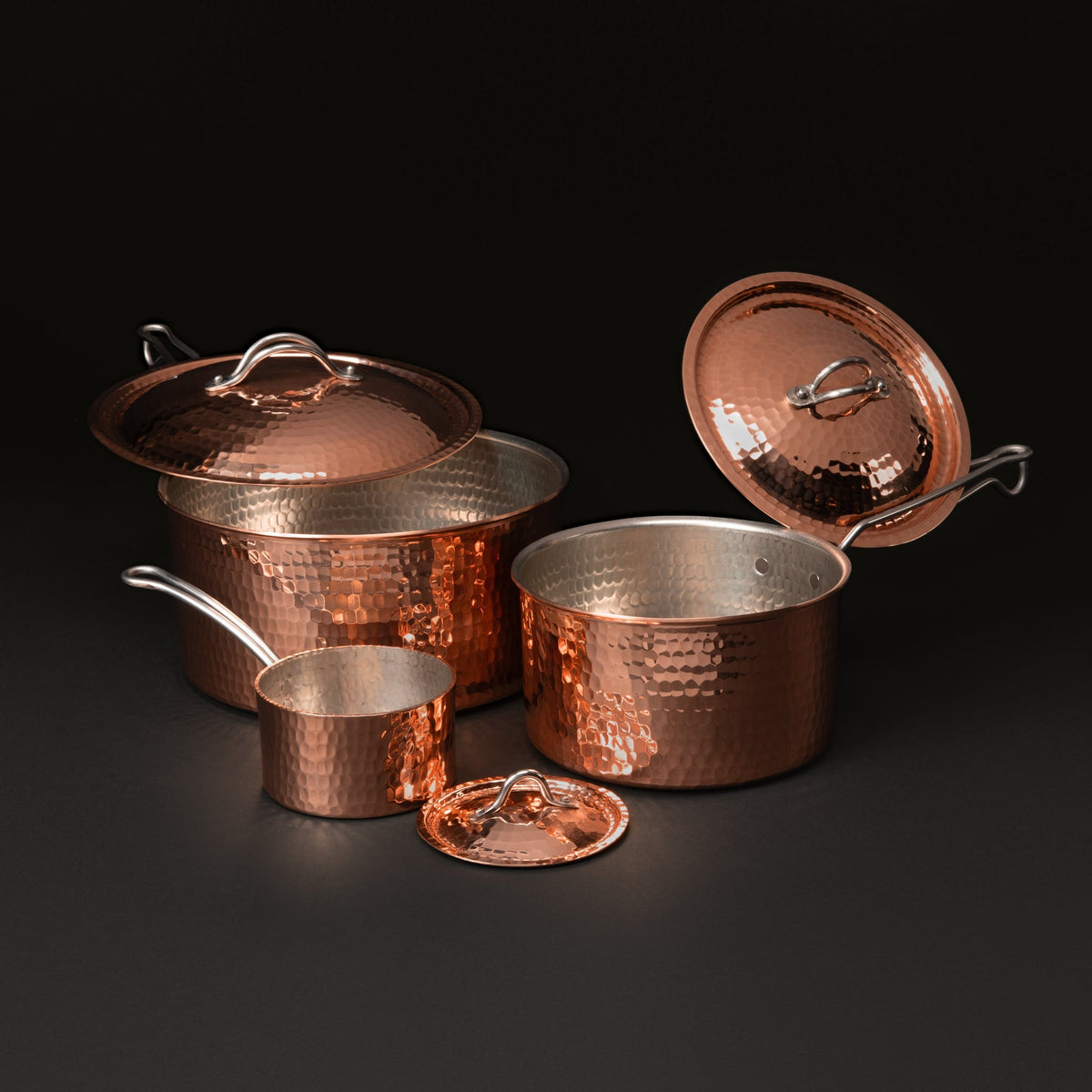 Sertodo The Copper Saucepan Trio