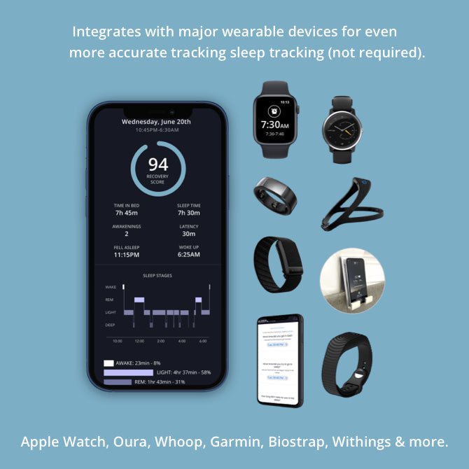 SleepSpace Smart Bed & Phone Charger MDsleep + 1 - Year SleepSpace Subscription