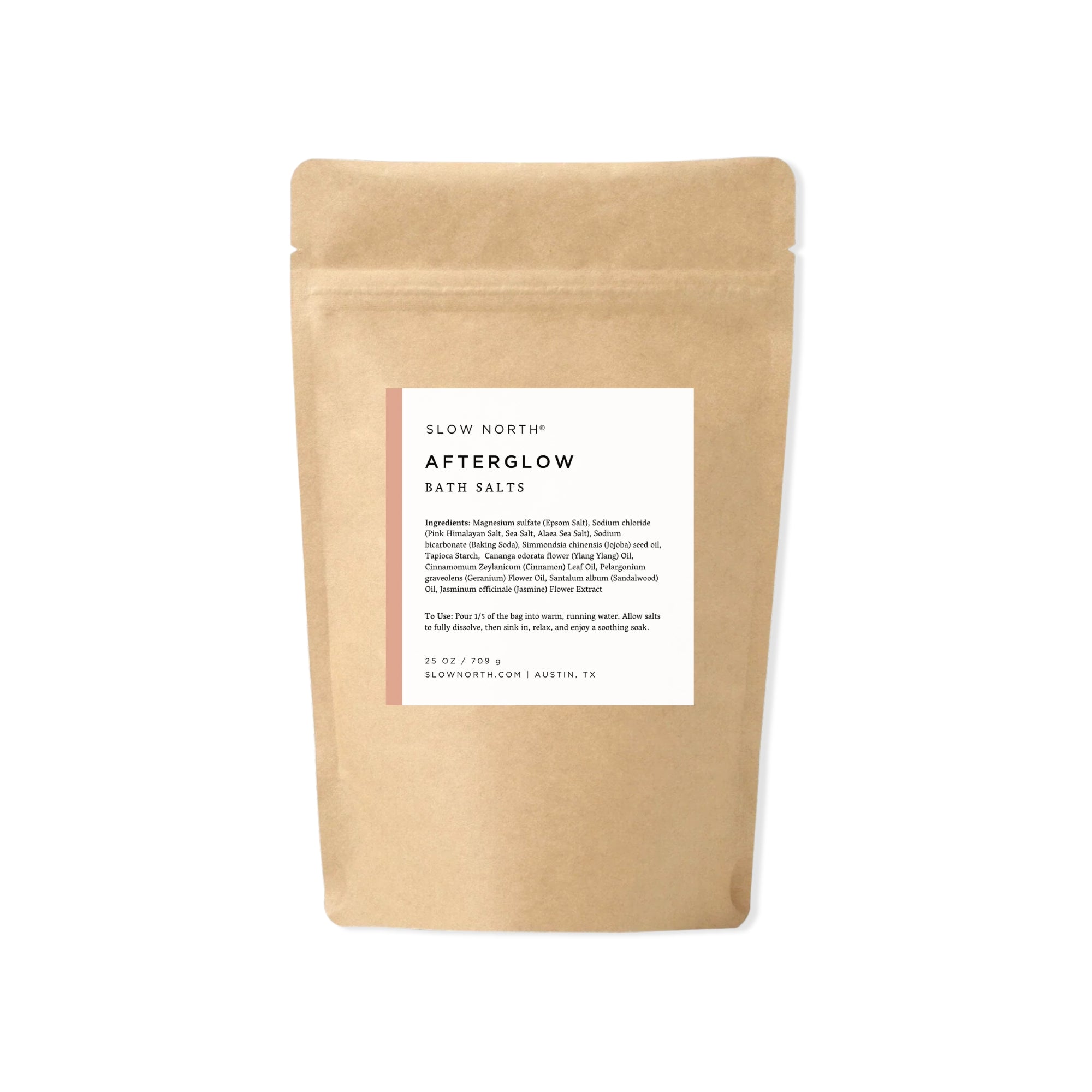 Slow North Afterglow Bath Salts - 25 oz Refill Bag