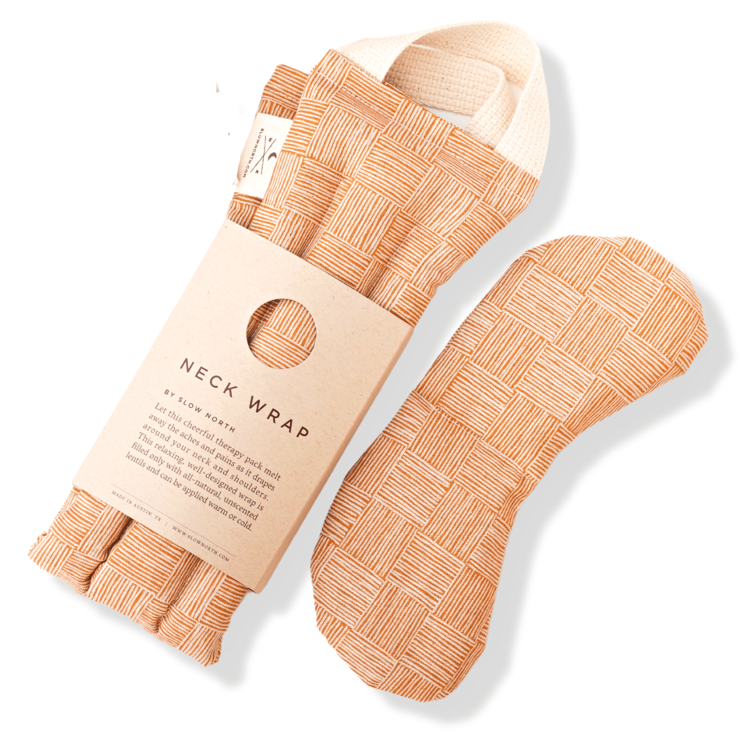 Slow North Eye Mask + Neck Wrap Bundle - Copper Fields