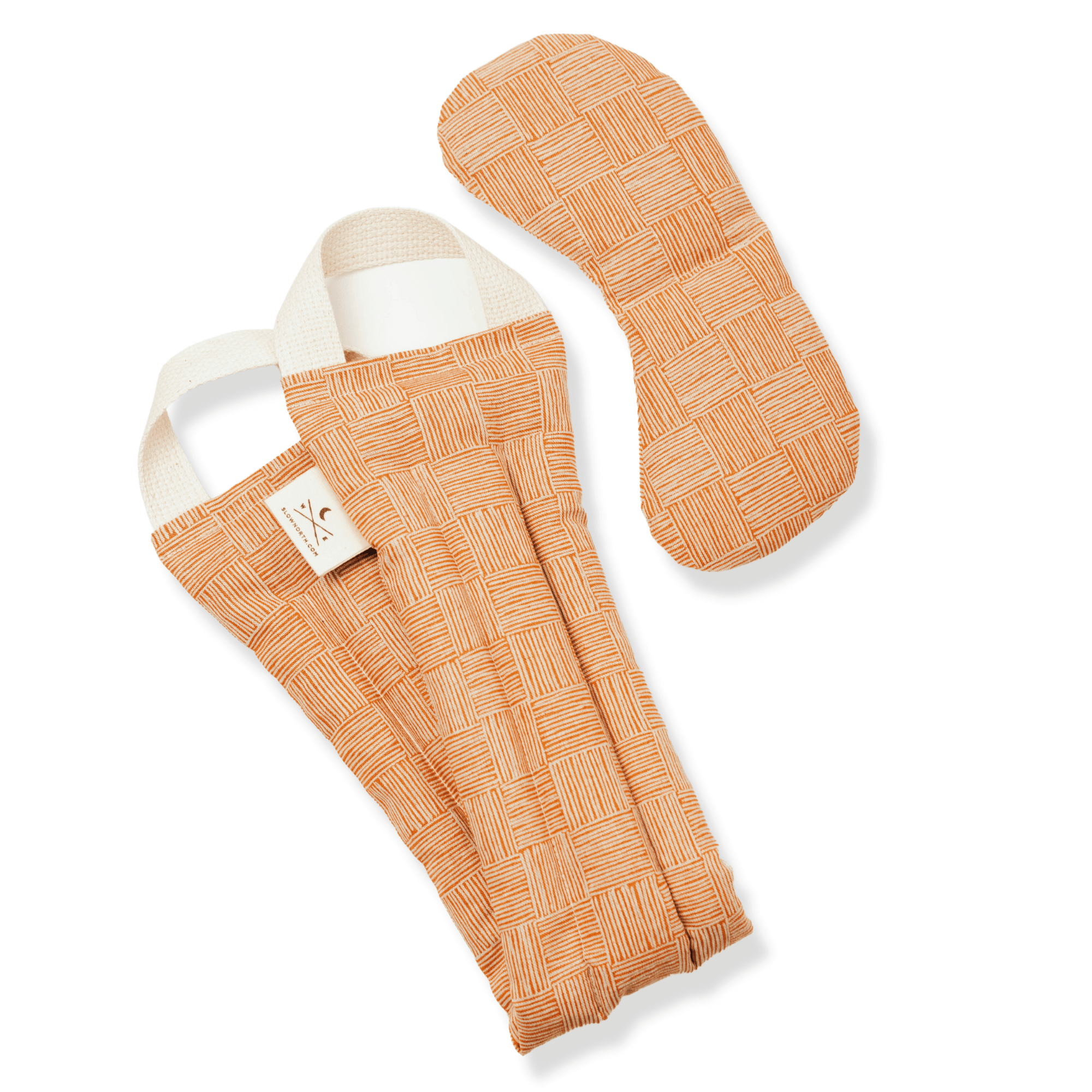 Slow North Eye Mask + Neck Wrap Bundle - Copper Fields