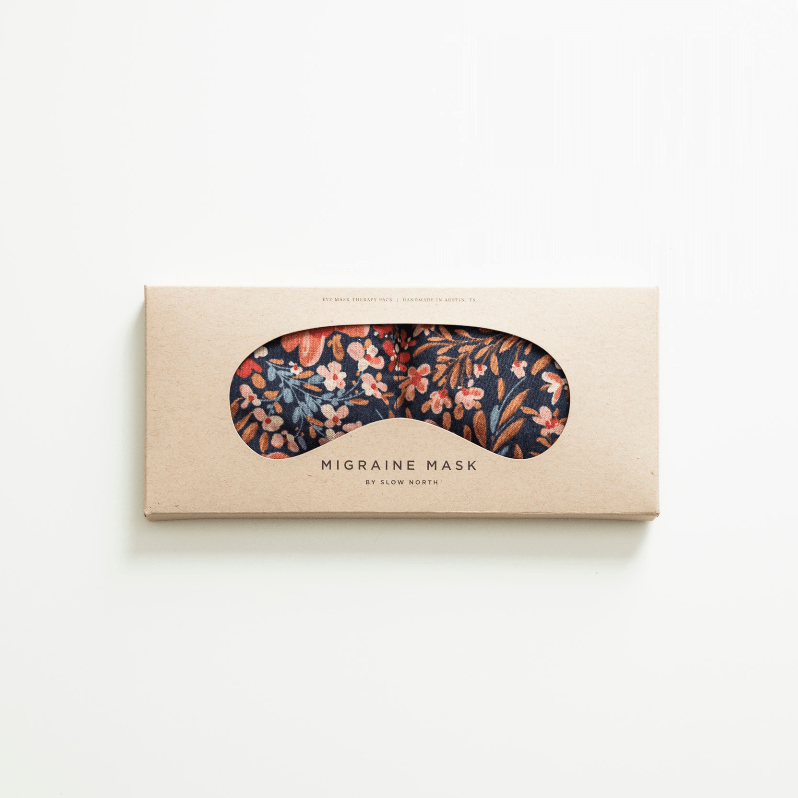 Slow North Eye Mask + Neck Wrap Bundle - Pom Blossom