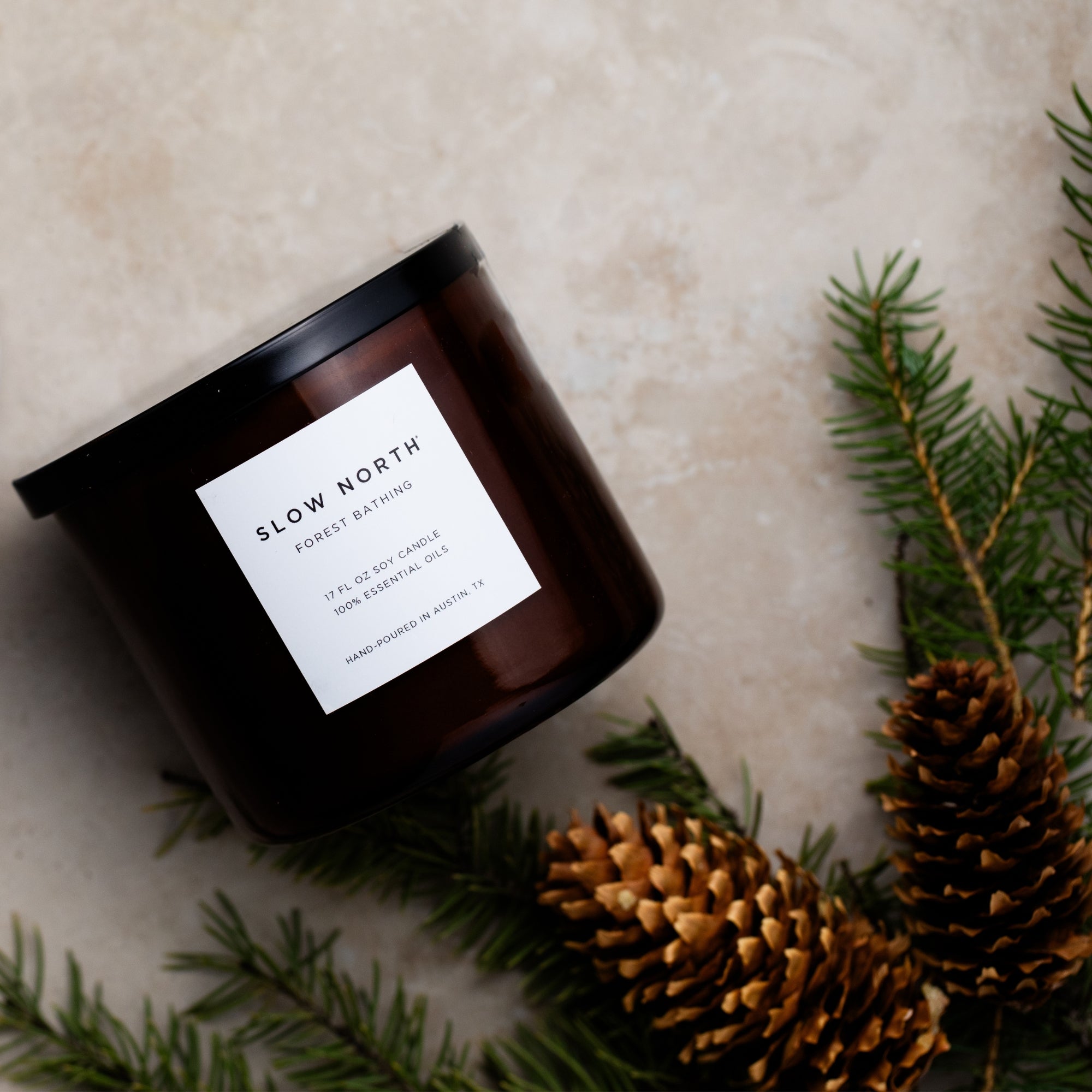 Slow North Forest Bathing - Signature 3 - Wick Candle