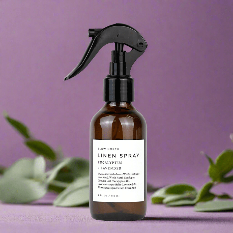 Slow North Linen Spray - Eucalyptus + Lavender