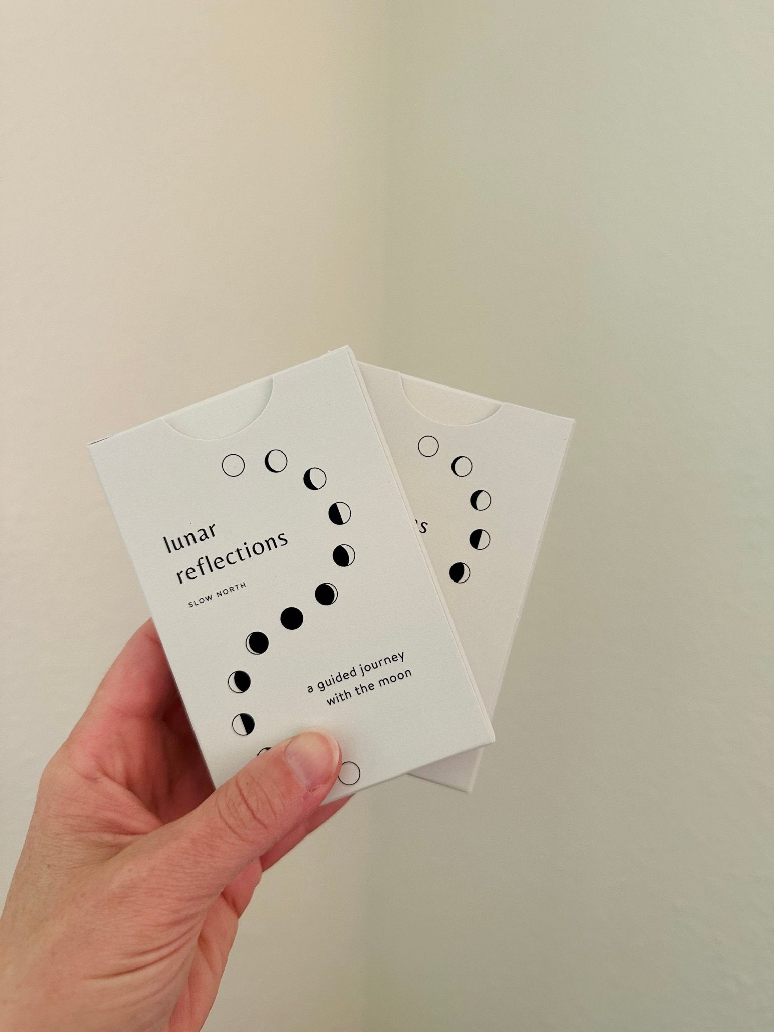 Slow North Lunar Reflections - Moon Phase Deck