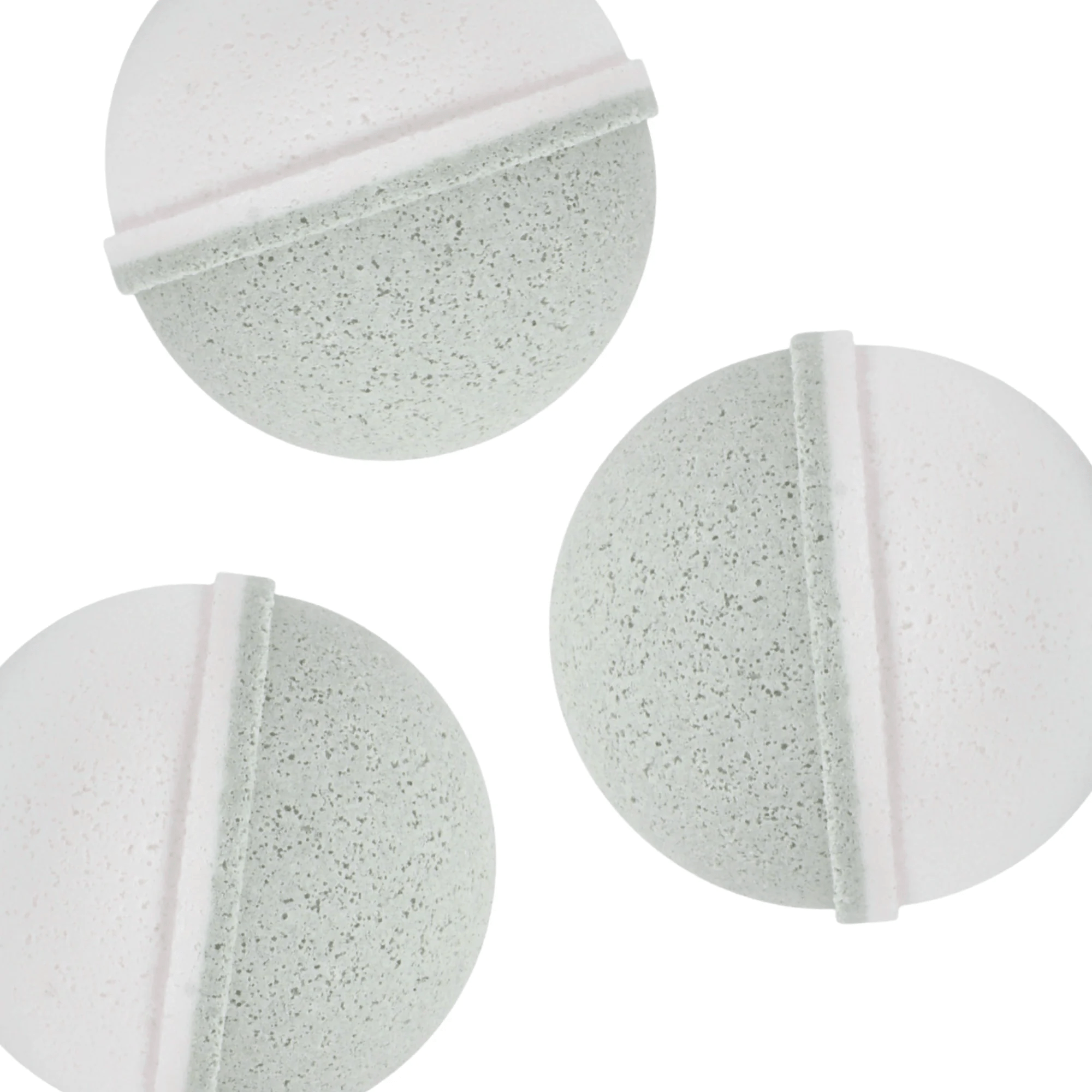 Slow North Natural Bath Bomb Set - Peppermint + Tea Tree (Set of 3)