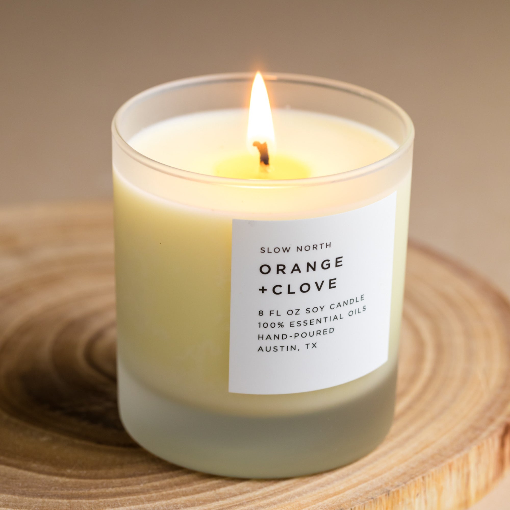 Slow North Orange + Clove - Signature Candle