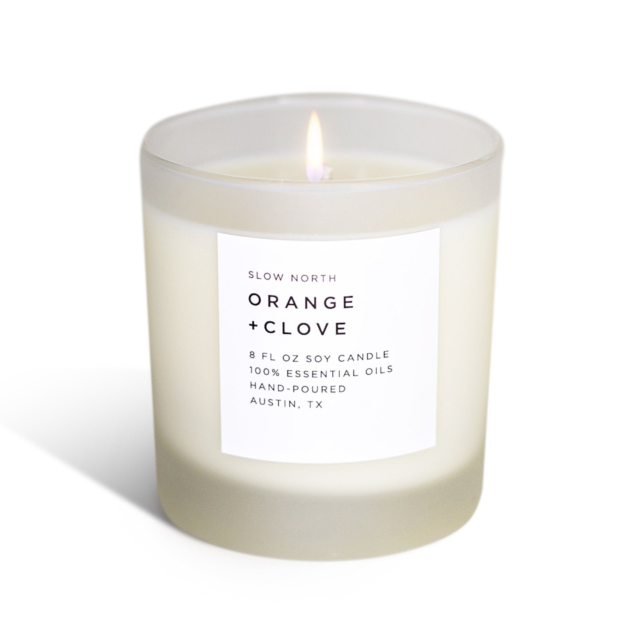 Slow North Orange + Clove - Signature Candle