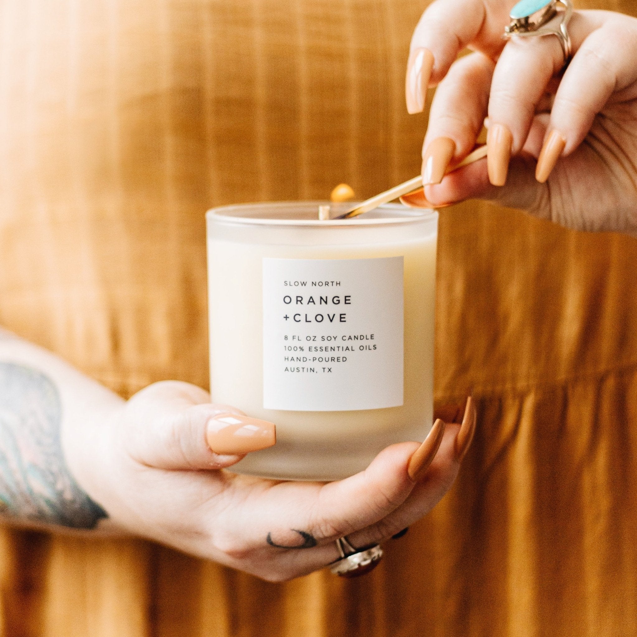 Slow North Orange + Clove - Signature Candle