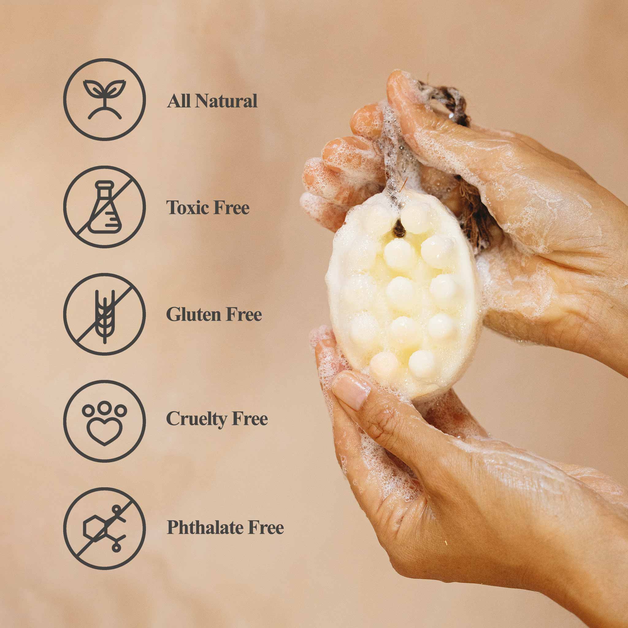 CEDAR AND MYRRH Palo Santo + Shea Butter Bar Soap