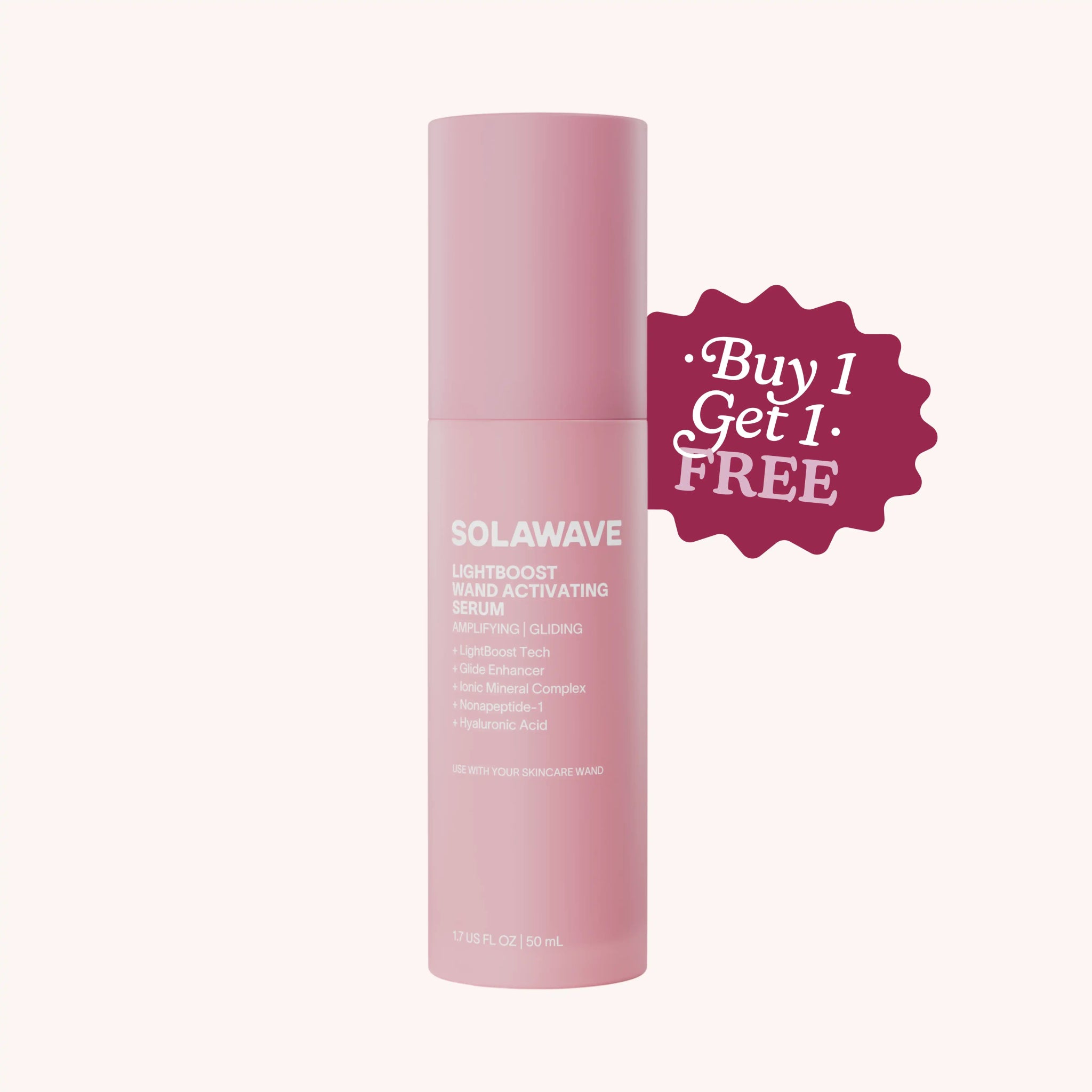 Solawave Light Therapy Boosting Wand Activating Serum