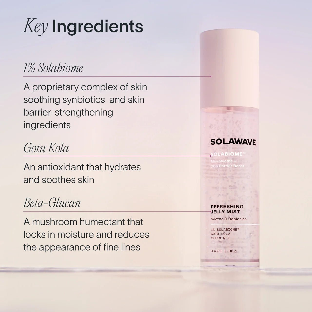 Solawave Pre - & Probiotic Refreshing Jelly Mist