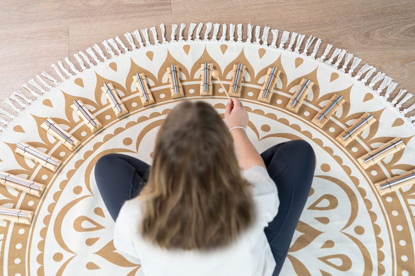 Sound Healing LAB 16 Energy Chimes Complete Planetary Set