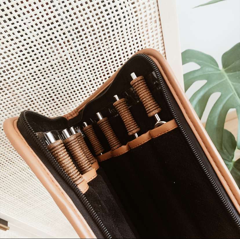 Sound Healing LAB 7 Chakra Healing Tuning Fork Set with Travel Case