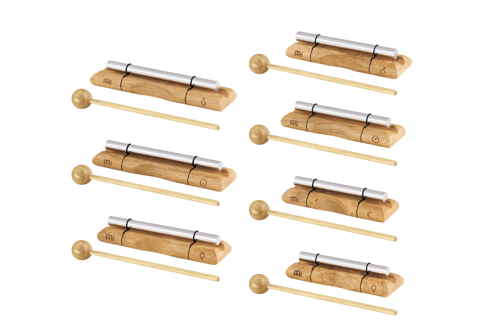 Sound Healing LAB Energy Chimes 7 Chakra Set