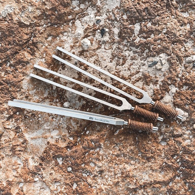 Sound Healing LAB Pro 16 Vibrational Therapy Steel Tuning Fork Set - Weighted