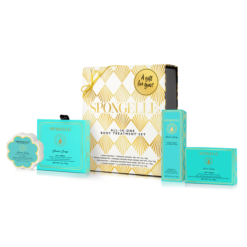 Spongellé Beach Grass | Daisy Gift Set