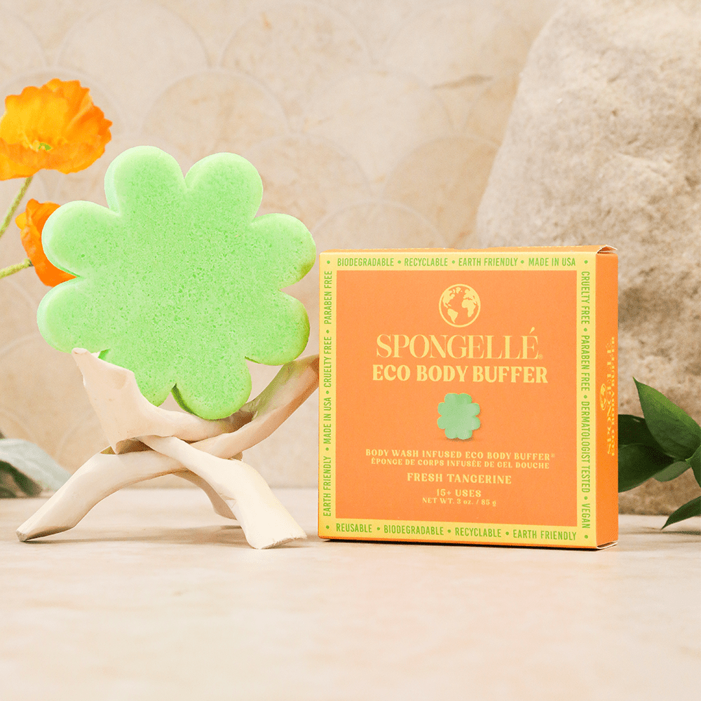 Spongellé Fresh Tangerine | Eco Body Buffer