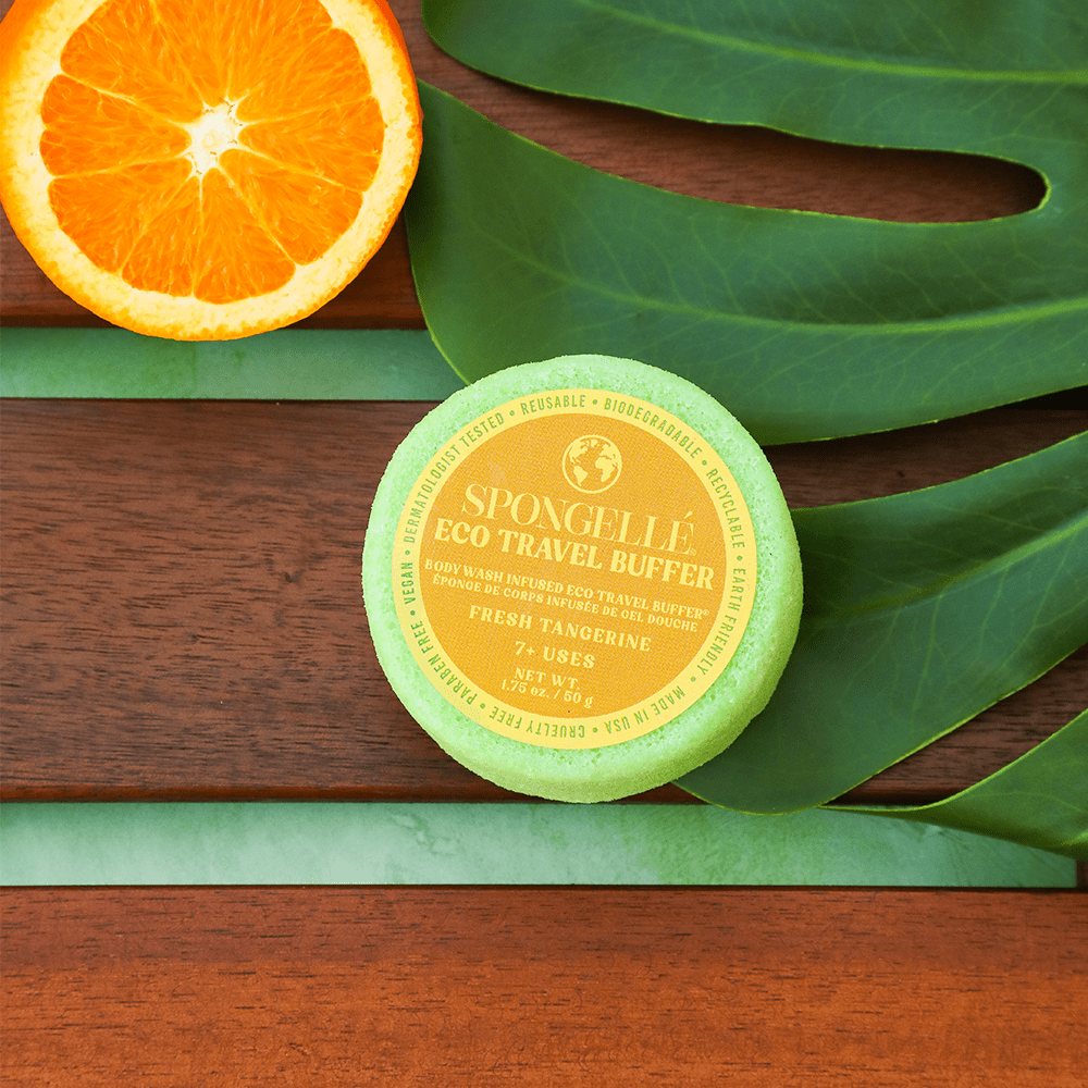 Spongellé Fresh Tangerine | Eco Travel Buffer