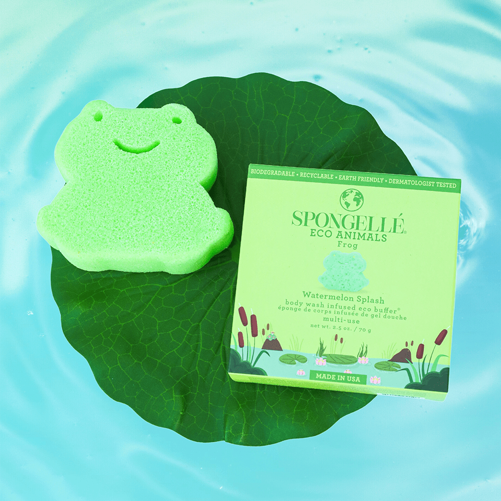 Spongellé Frog | Eco Animals Kids Buffer